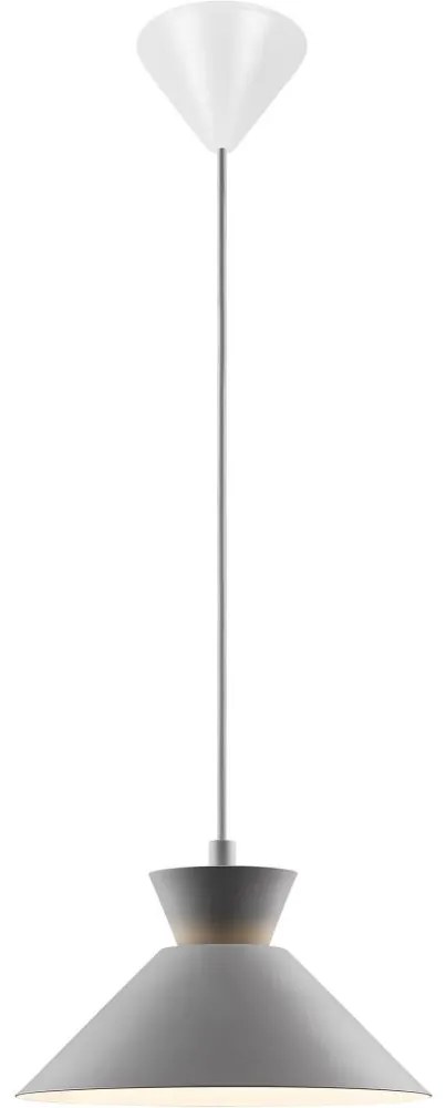 Nordlux - Luster na lanku DIAL 1xE27/40W/230V šedá