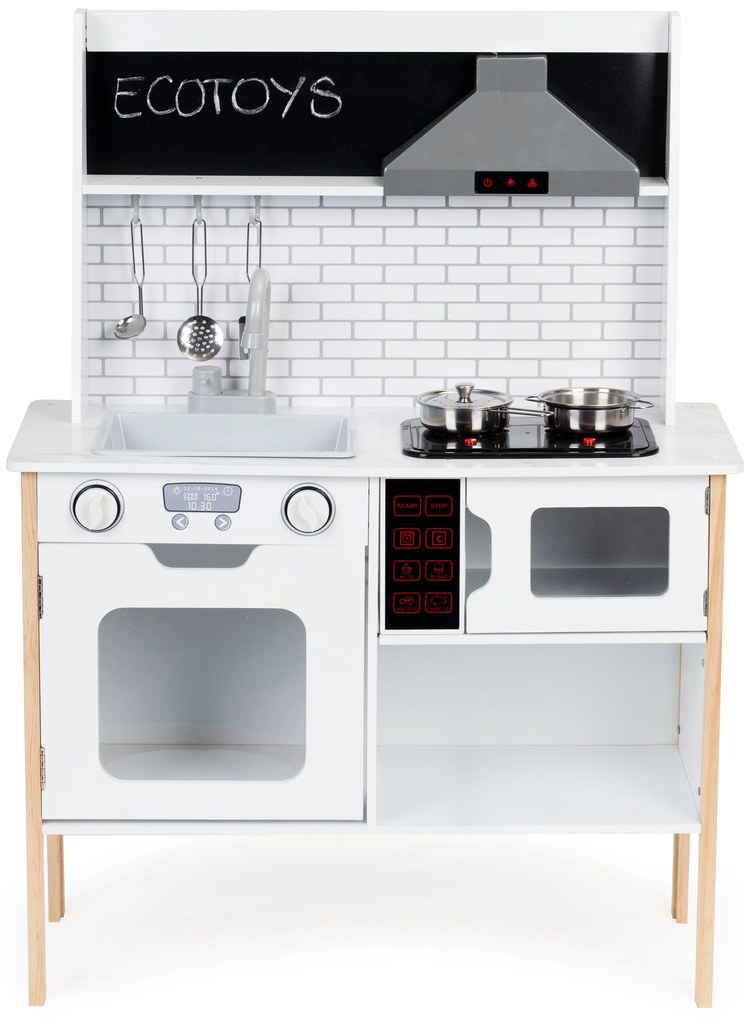 Drevená kuchynka pre deti + zvuky svetiel