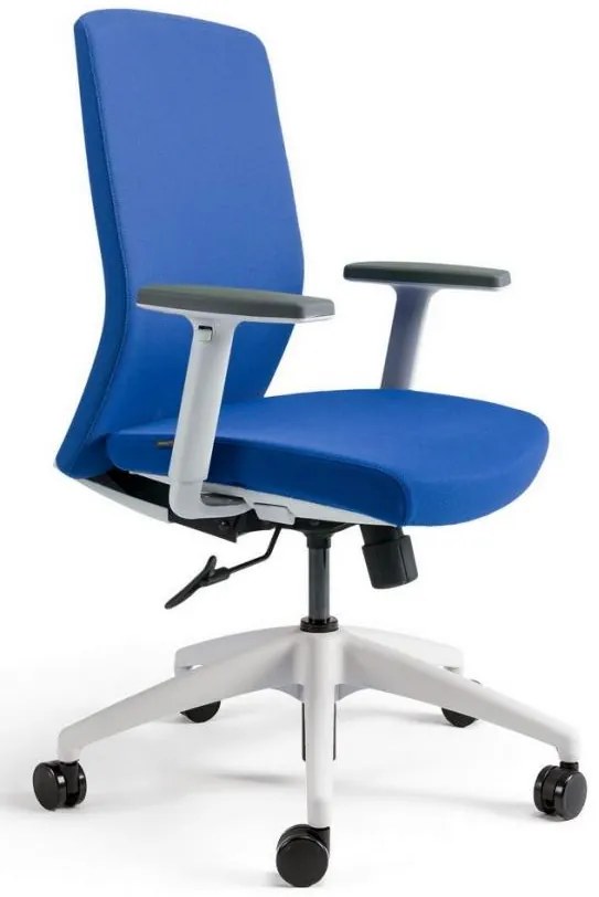 OFFICE PRO bestuhl Kancelárska stolička J2 ECO WHITE BP modrá