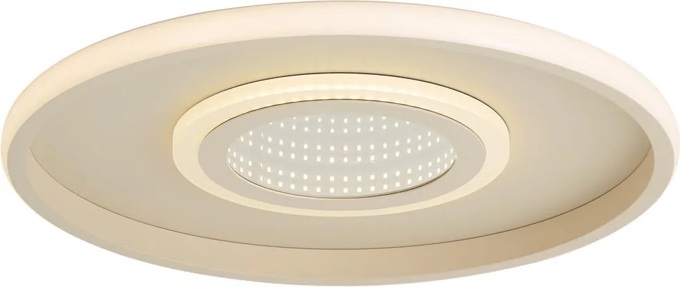 Moderné stropné svietidlo biele vrátane LED 3-stupňový vypínač - Frini