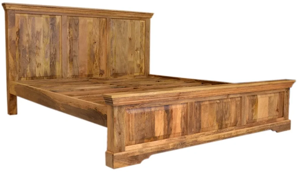 furniture-nabytek.cz - Manželská posteľ 180x200 masív z dreva mango