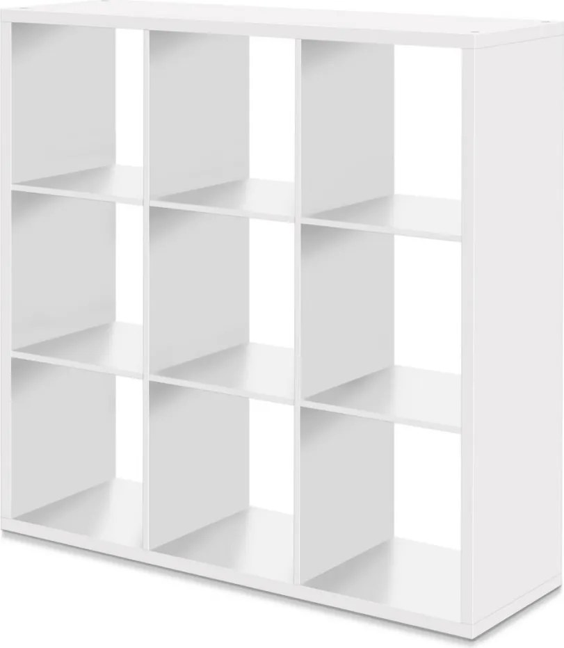 Regál Max, 3x3 priehradky, biely
