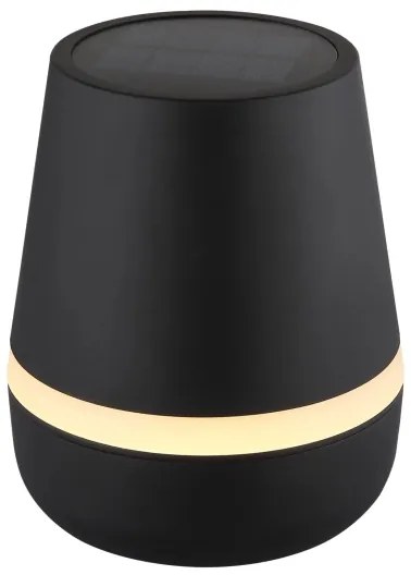 Globo 36638S - LED Solárna lampa 10xLED/0,06W/3V IP44 čierna