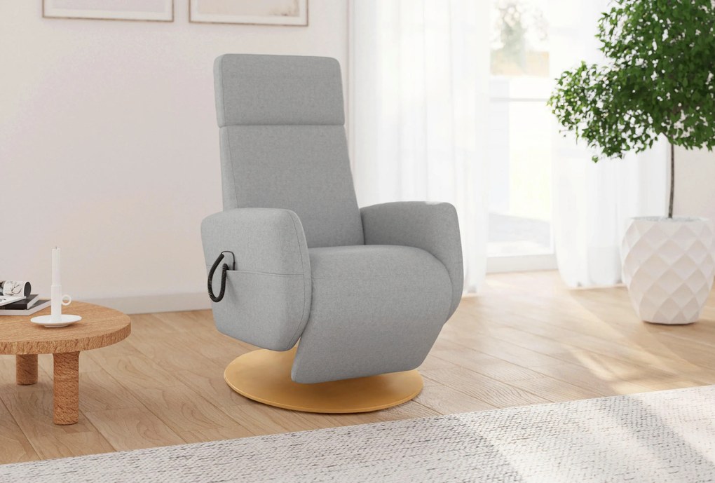 XXXLutz RELAXAČNÉ KRESLO, textil, svetlosivá Sit & More - Online Only obývacie izby - 0001440161H5