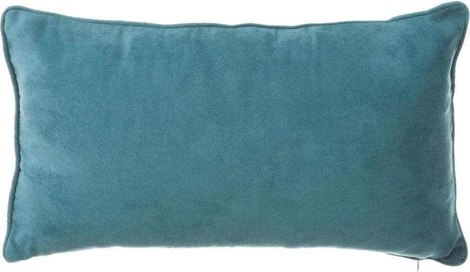 Modrý vankúš Unimasa Loving, 50 × 30 cm