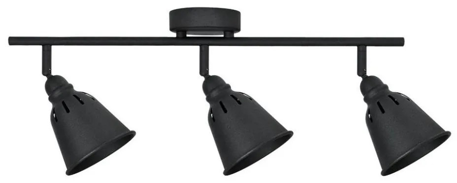 Bodové svietidlo FIONA 3xE14/8W/230V čierna