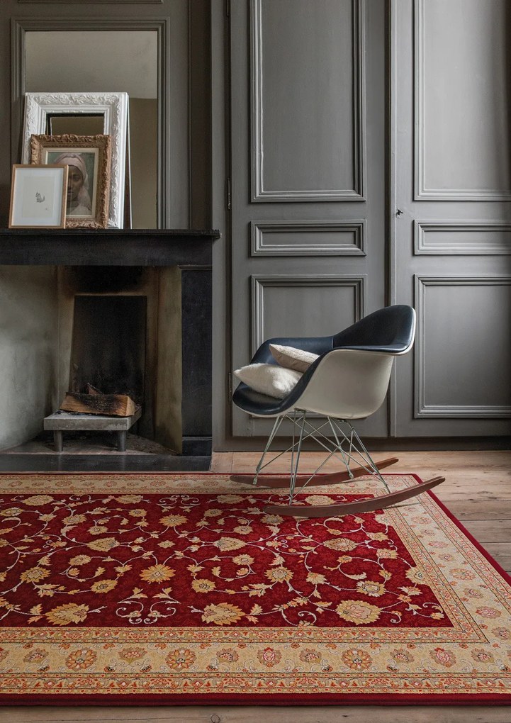 Kusový koberec Nobility 6529 391, 160x230, červená, chodba / predsieň, Osta