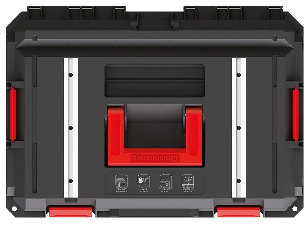 Kistenberg Kufor na náradie X BLOCK TECH čierny 546x380x407