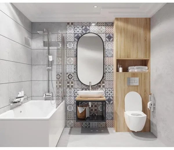 Deante NAC_01AM - Sprchová súprava s batériou ALPINIA lesklý chróm