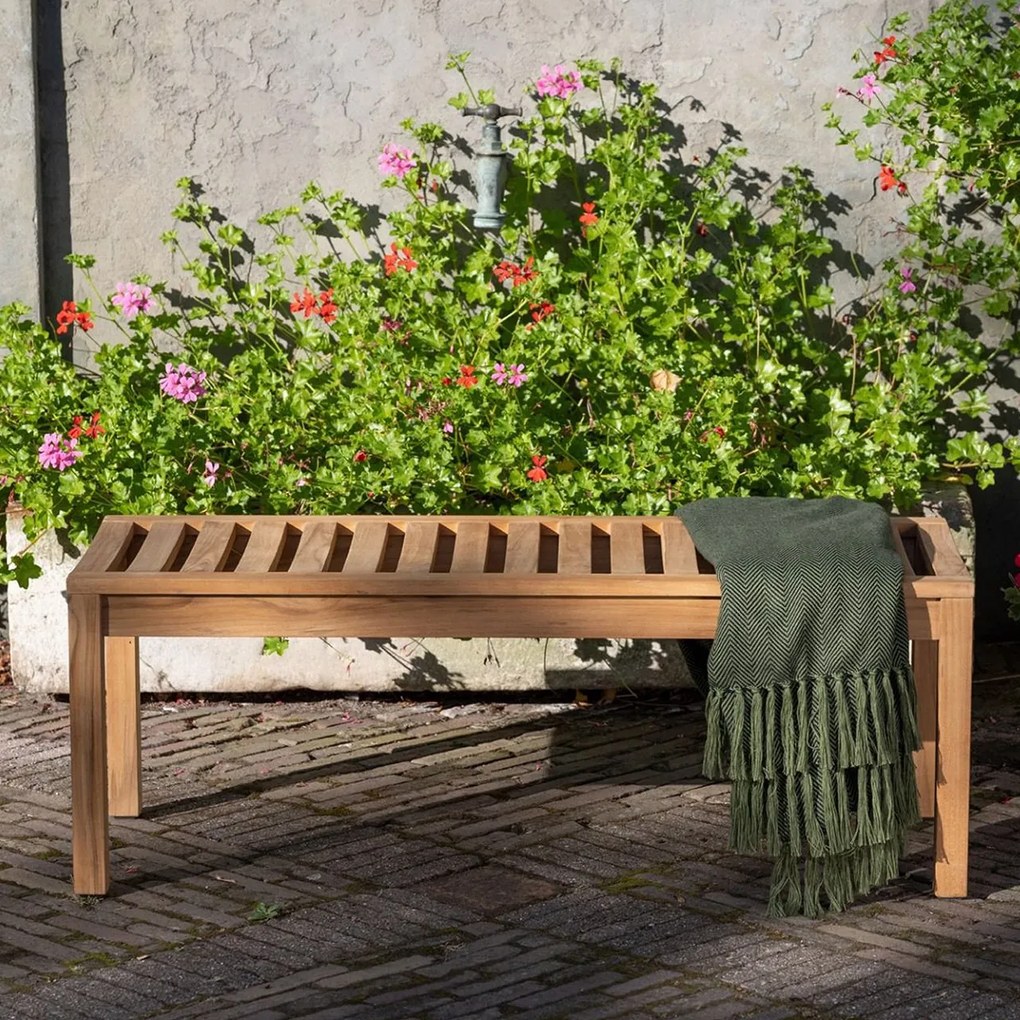 Záhradná lavica Tennis dvojmiestna 120 × 44 × 45 cm