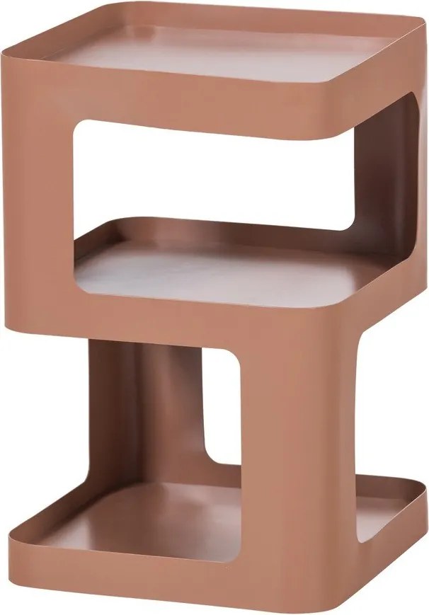 Kovový odkladací stolík 35x35 cm Riv – WOOOD