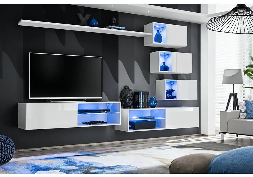 Obývacia Stena Switch Xxiv  Biely