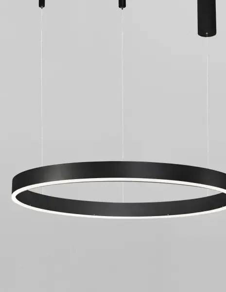LED luster Motif 100 čierne stmievateľné