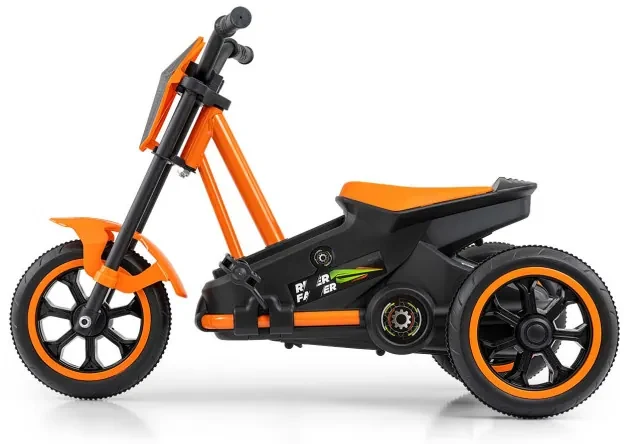 Šlapacia motokára Rider oranžová