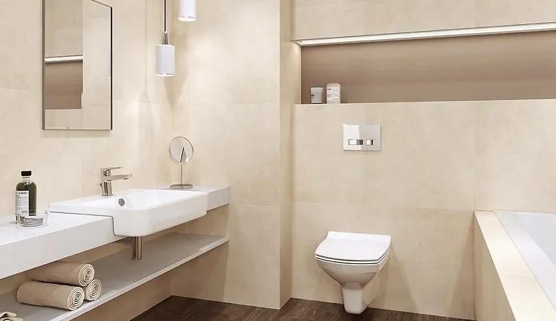 Cersanit Carina, antibakteriálne toaletné sedátko z duroplastu s pomalým zatváraním, biela, K98-0135