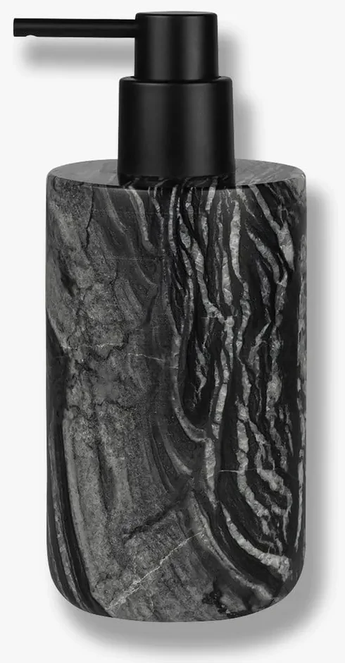 Čierny mramorový dávkovač mydla 0.2 l Marble – Mette Ditmer Denmark