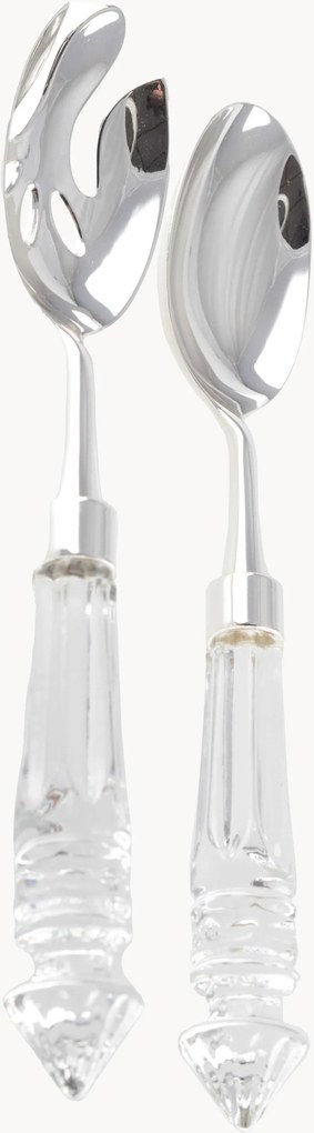 Súprava príborov na šalát Melanie, 2 ks