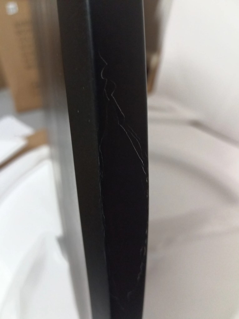 AKCIA Čierny jedálenský stôl PHANTOM 80x80 II. akosť