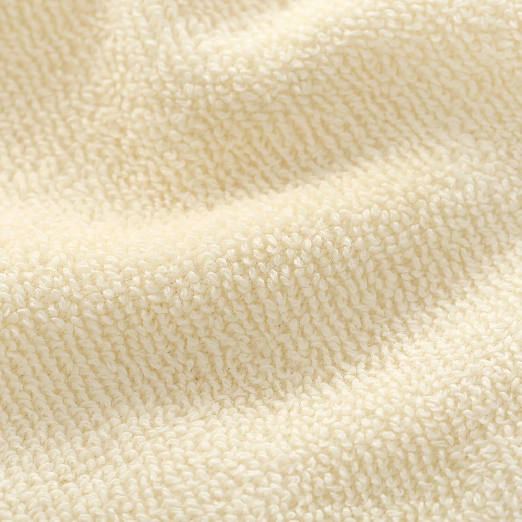 Goldea bavlnený froté uterák / osuška soft bez bordúry – smotanový 30 x 50 cm