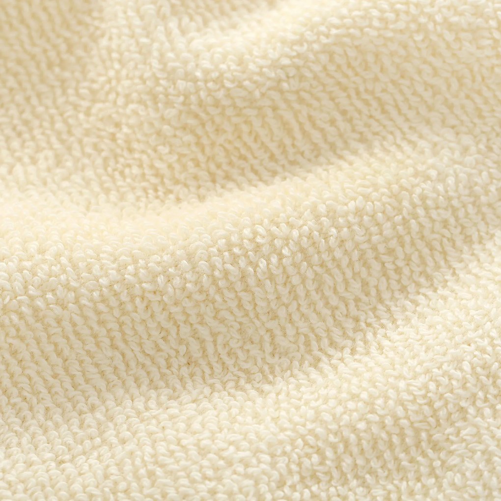 Goldea bavlnený froté uterák / osuška soft bez bordúry – smotanový 50 x 100 cm