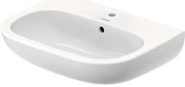 Duravit 23106000002 - Závesné umývadlo D-CODE 60x46 cm keramika/lesklá biela