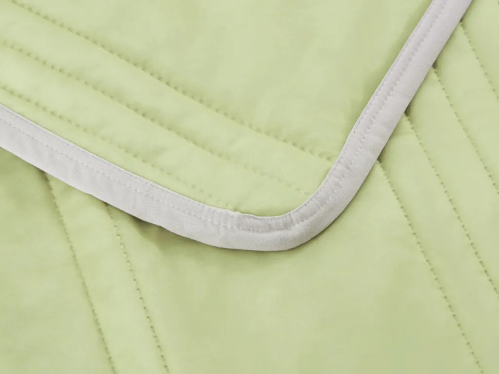 Chladiaca letná prikrývka CELIA, zelená Rozmer: 140 x 200 cm