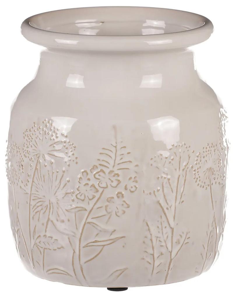 Váza Flores, 14 x 19 x 14 cm, keramika