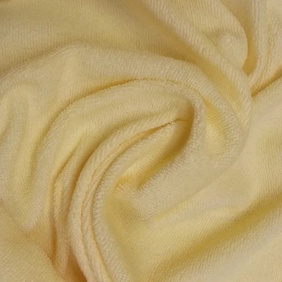 FROTÉ prestieradlo 200x90 cm - ŽLTÉ