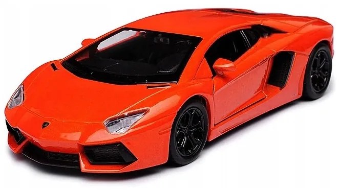 008805 Kovový model auta - Nex 1:34 - Lamborghini Aventador Coupé Biela