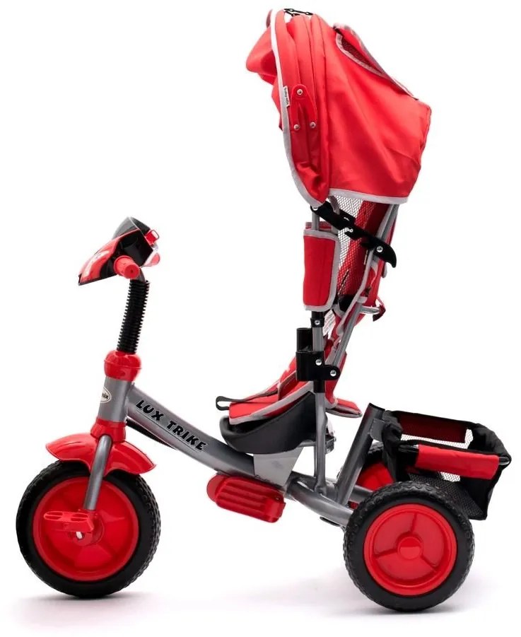 Detská trojkolka so svetlami Baby Mix Lux Trike ružová