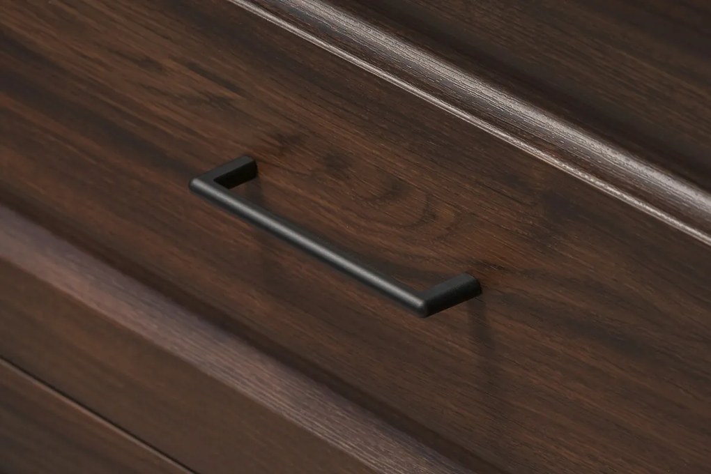 Skříňka pod umyvadlo Dorothy s deskou 80 cm dub ristretto