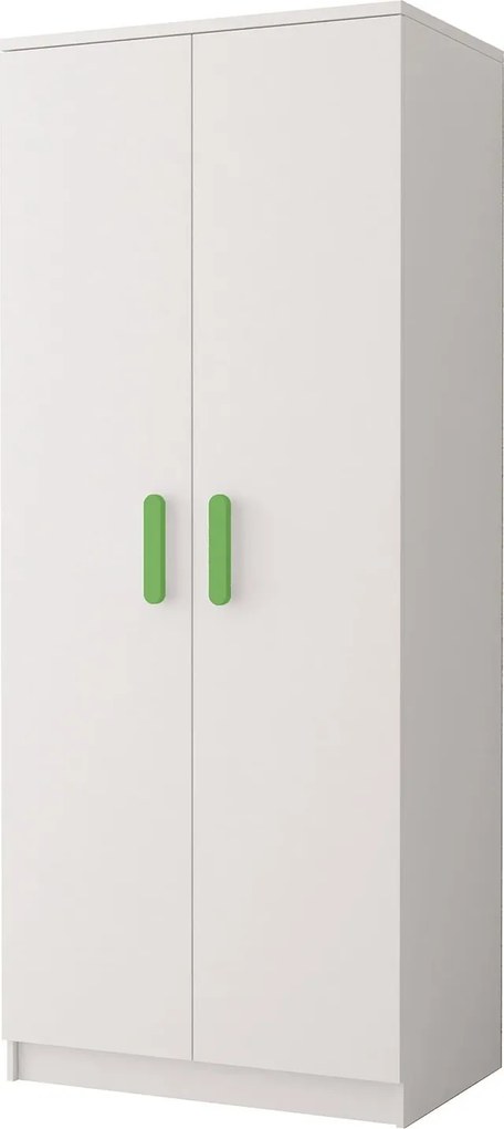 Šatníková skriňa SCOUT - biela (viac variant)