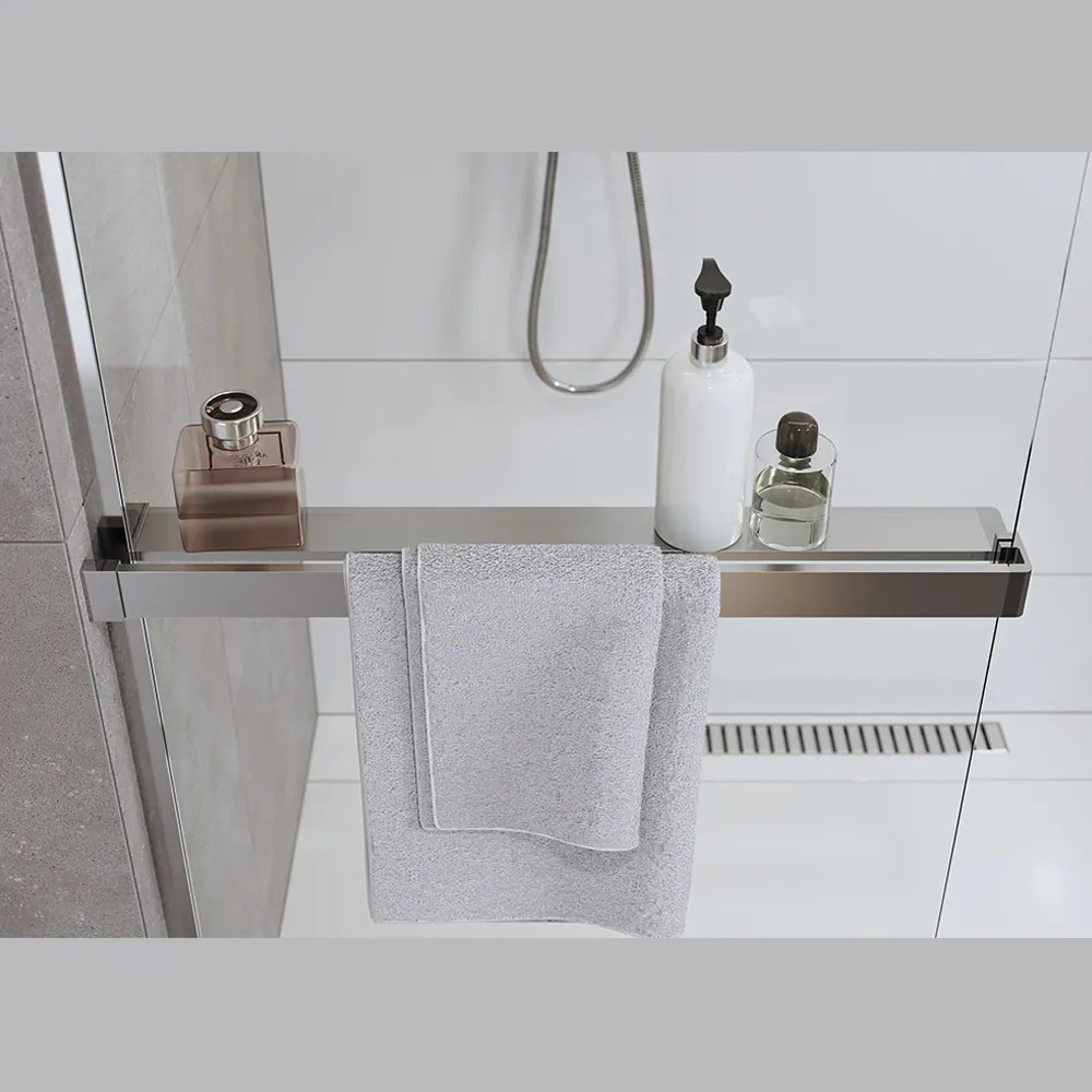 Mereo Mereo, Polička k WALK IN, 120 cm, chróm ALU, MER-CK10620P