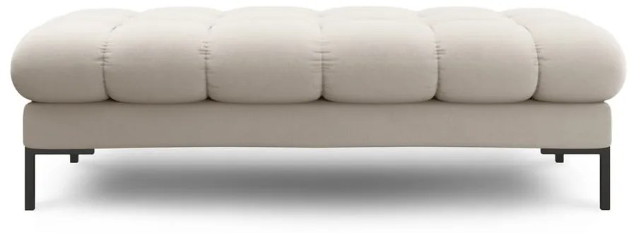 Béžová polstrovaná lavica Bali – Cosmopolitan Design
