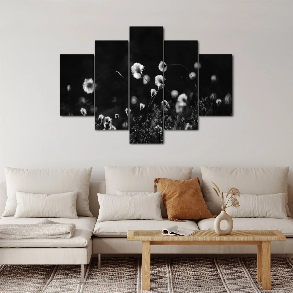 Obraz - Lúka s cottongrass N⁰1 (150x105 cm)