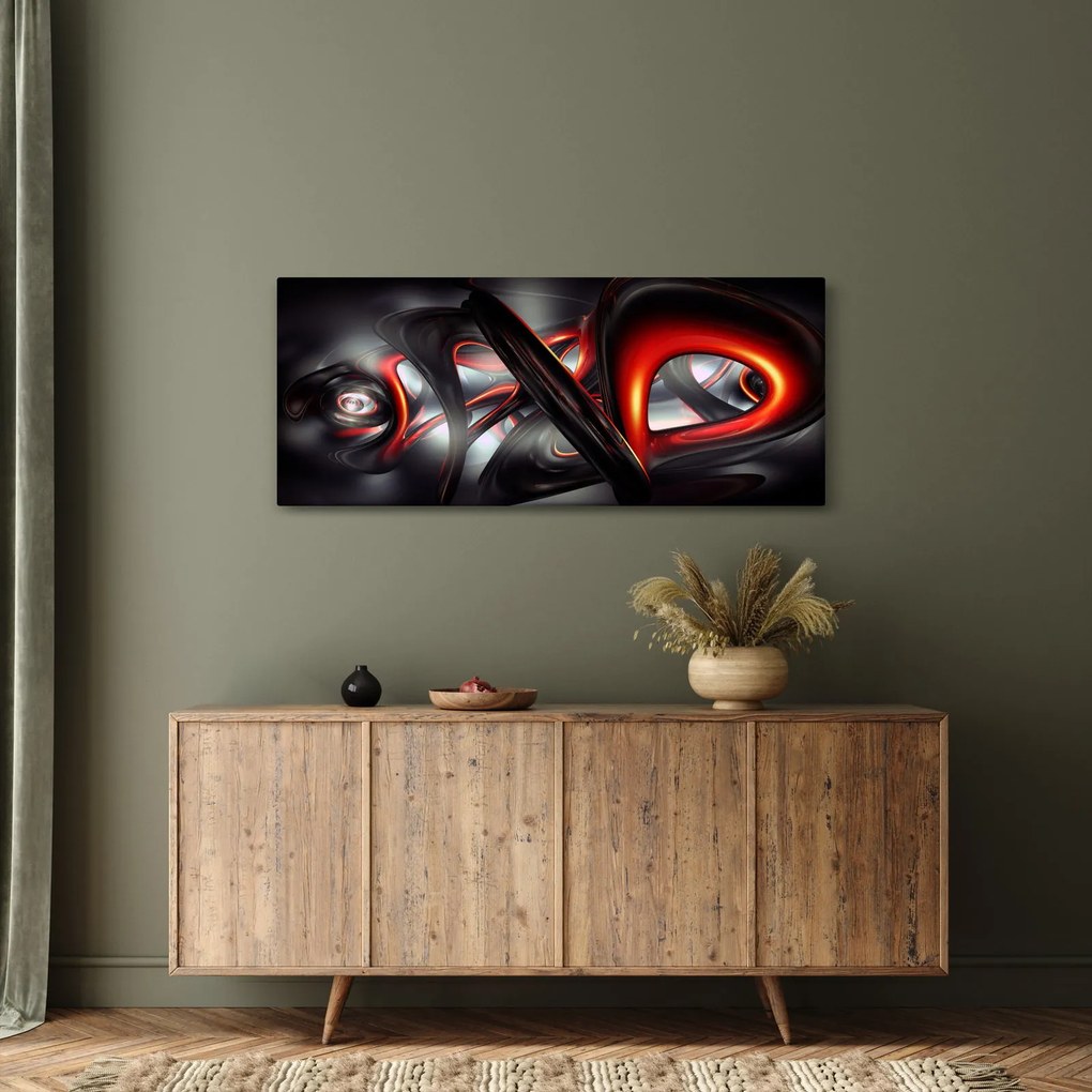 Obraz abstrakcie (120x50 cm)
