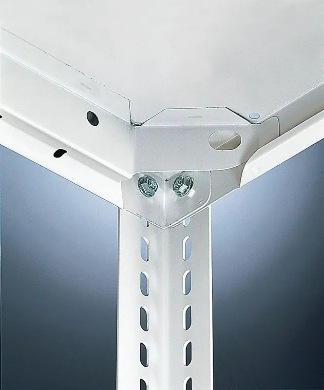 Policový regál FIX, 330 kg, 2000 x 1000 x 600 mm, základný regál