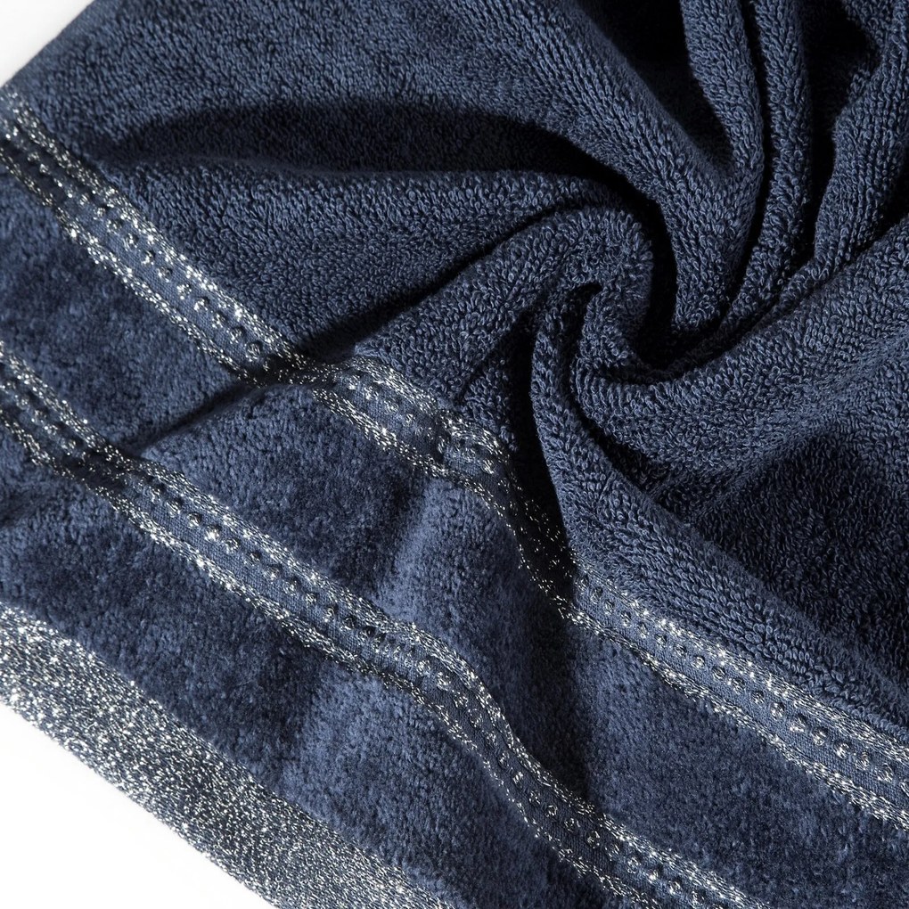 FROTÉ UTERÁK GLORY8 30X50 CM TMAVOMODRÁ