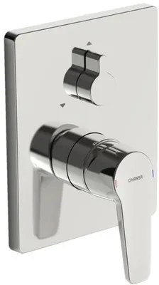 Hansa Polo sprchová a vaňová batéria bez podomietkového telesa chróm 80609093