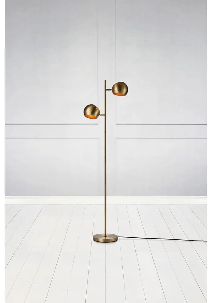 Stojacia lampa v zlatej farbe Edgar - Markslöjd