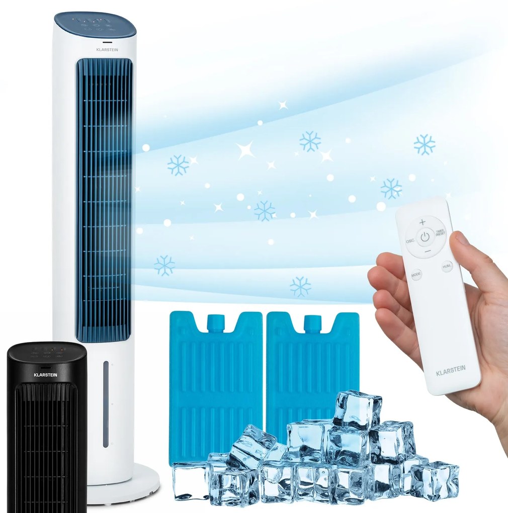 Mistral, 5 v 1 ochladzovač vzduchu, ventilátor, zvlhčovač vzduchu, ionizátor, 360 m³/h, diaľkové ovládanie