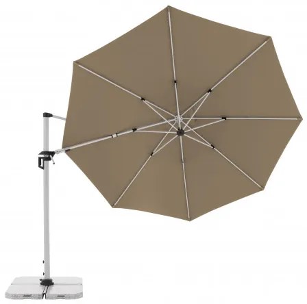 Doppler ACTIVE 370 cm - bočný záhradný slnečník s bočnou tyčou - 2. akosť (S258)