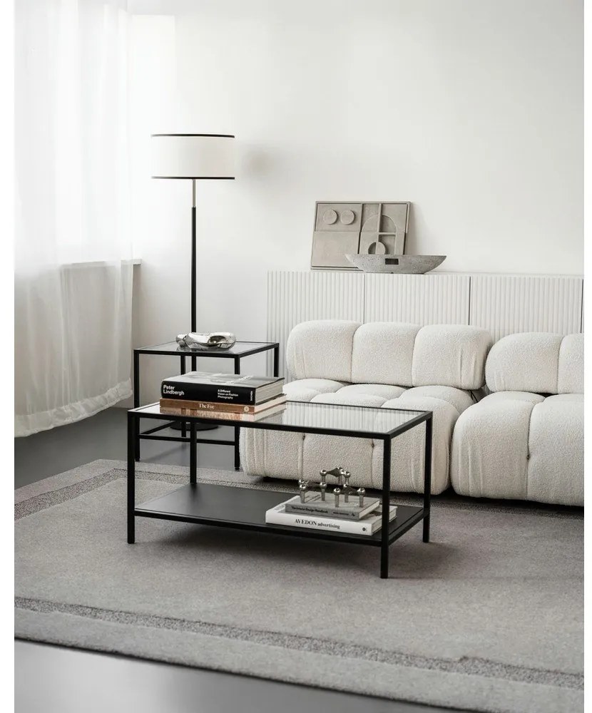 Sivý vlnený koberec 160x230 cm Morphic Rocca – Agnella