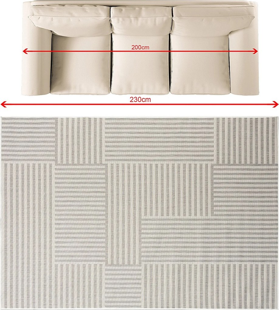 Koberec Mellow Gray I 160x230 cm