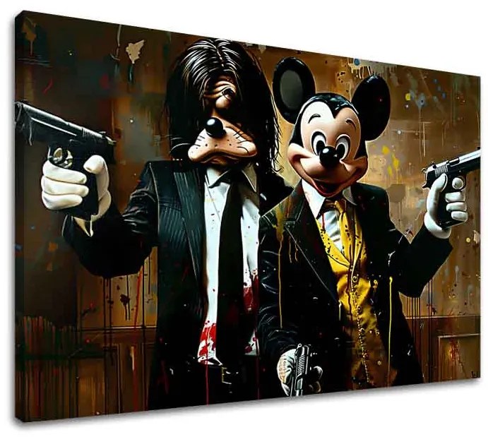 Obraz Mickey and the Mobster | Akrylové detaily