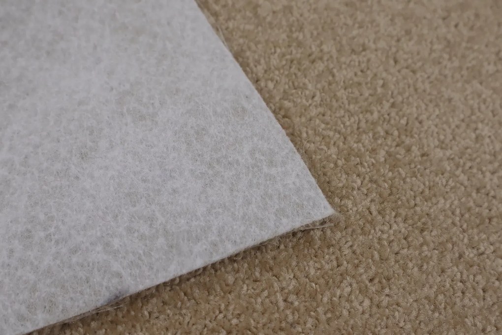 Vopi, AKCIA: 70x400 cm Koberec metráž Eton béžový 70 - neúčtujeme odrezky z role - obšitý zo všetkých strán, šíře, béžová, filc, kancelária