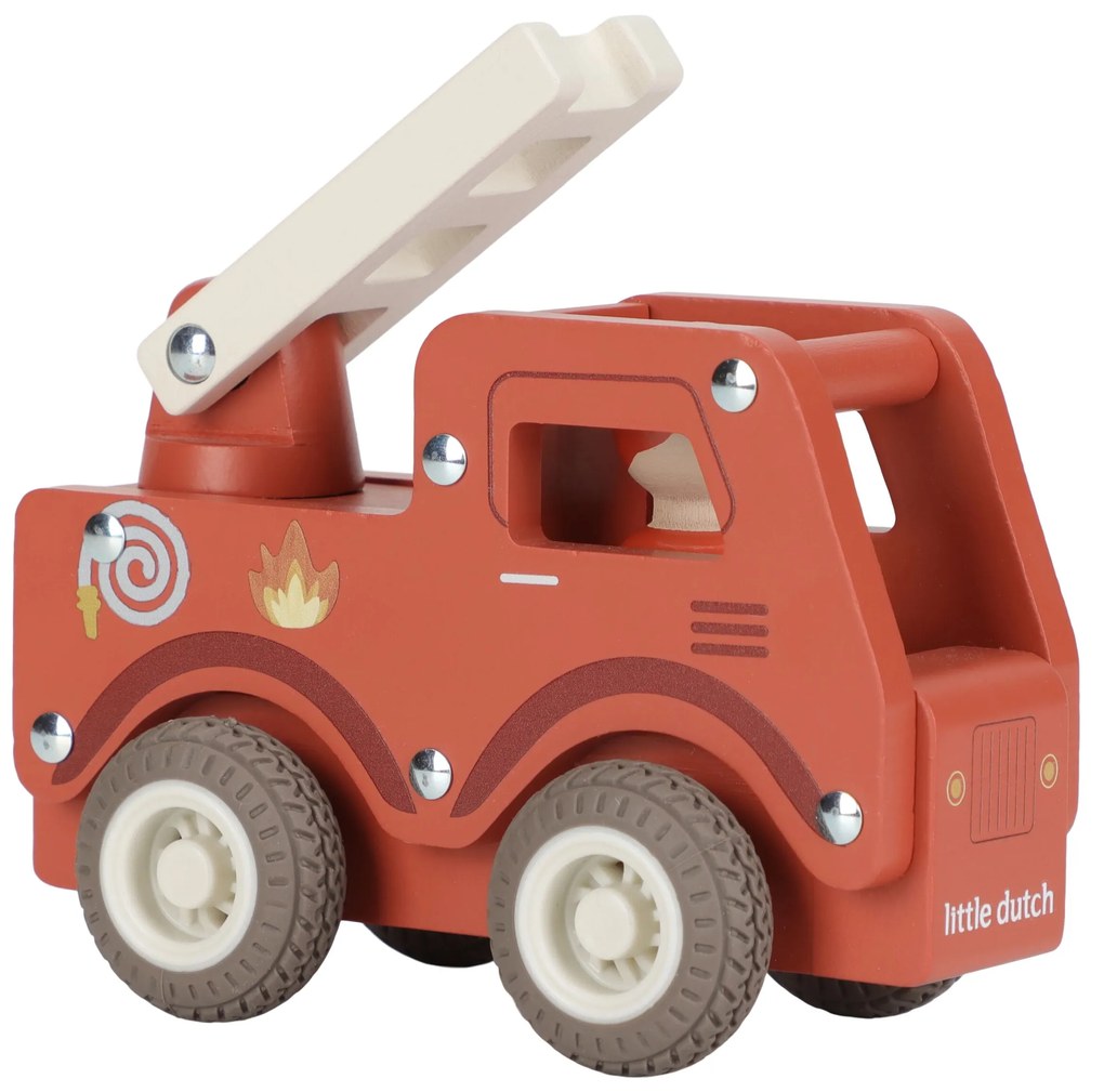 Hasičské auto drevené