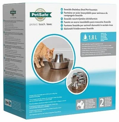 PetSafe® Seaside Nehrdzavejúca fontánka 1,8 l