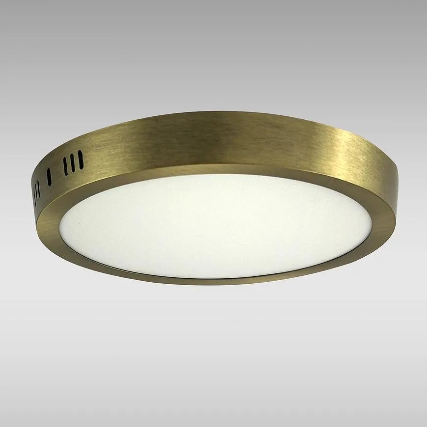 Stropnica LED RING 24W 4200K okrúhla satén