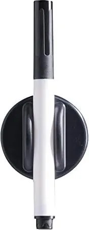 Zeller Present 2. akosť - Magnetická sklenená tabuľa, nástenka s príslušenstvom, čierna